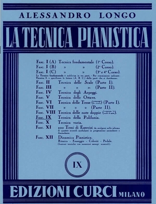 La Tecnica Pianistica Vol. 9 - Tecnica Della Polifonia