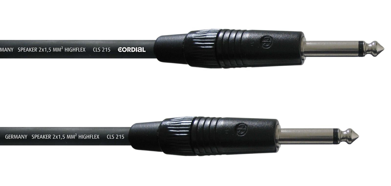 Cordial CPL 1.5 PP speaker cable, 1.5m, black : photo 1