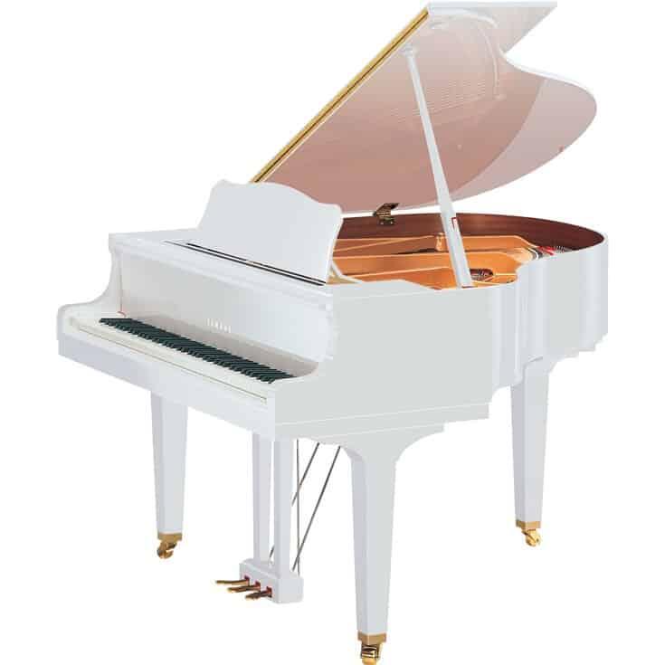 Yamaha Pianos DISKLAVIER DGB1K ENSPIRE ST PWH, Blanc poli-brillant, 151 cm : photo 1