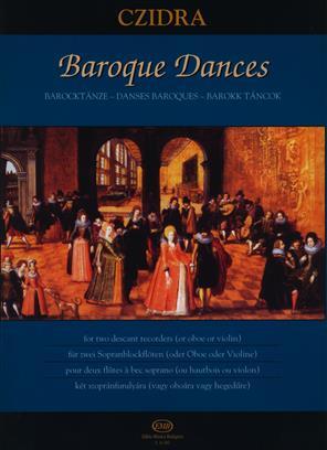 Baroque Dances Barocktänze für zwei Sopranblockflöten (oder Oboe oder Violine) : photo 1