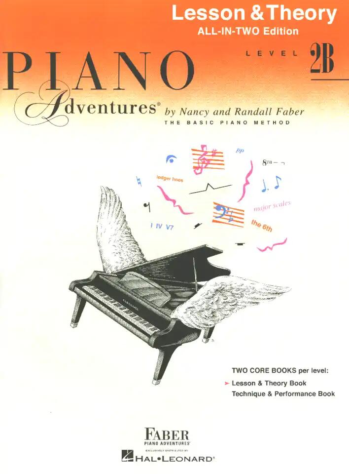 Piano Adventures All in Two Level 2B Lesson/Theory Lesson & Theory : photo 1