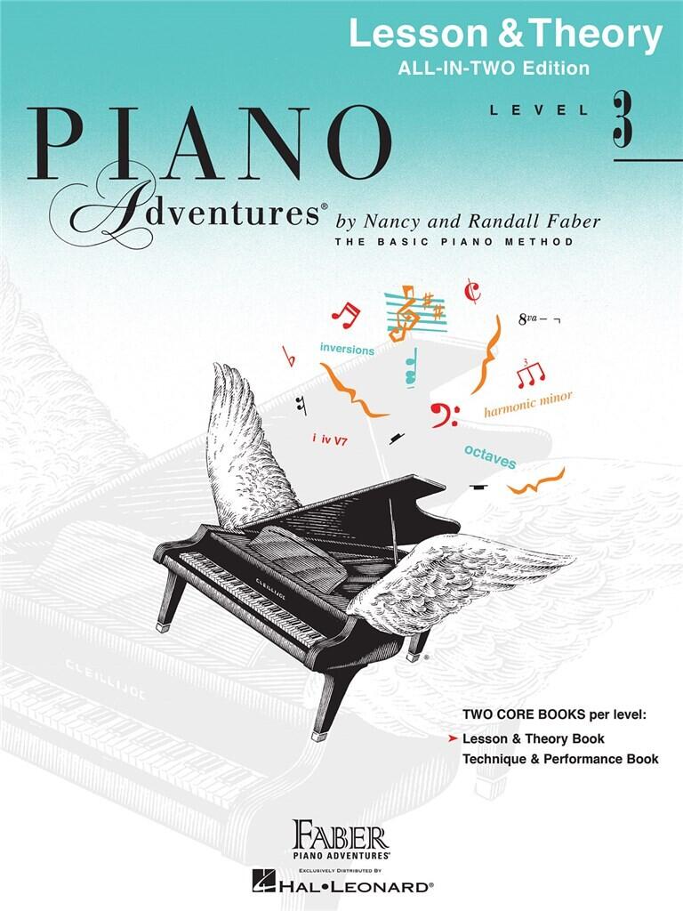 Piano Adventures All-In-Two Level 3 Lesson/Theory Lesson & Theory - Anglicised Edition : photo 1