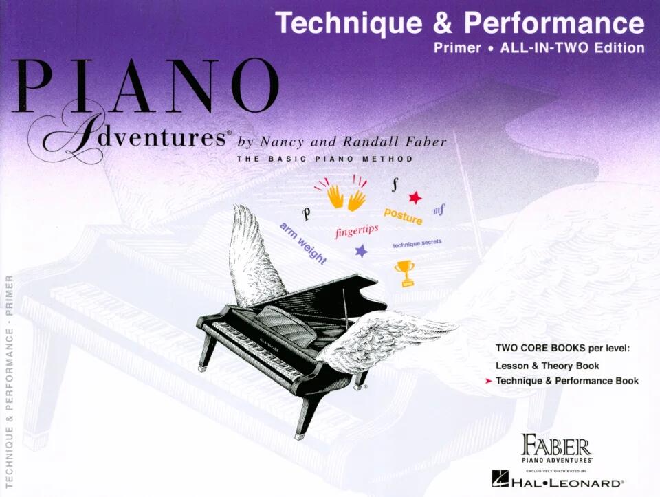 Piano Adventures All-In-Two Primer Tech. & Perf. Technique & Performance - Anglicised Edition : photo 1