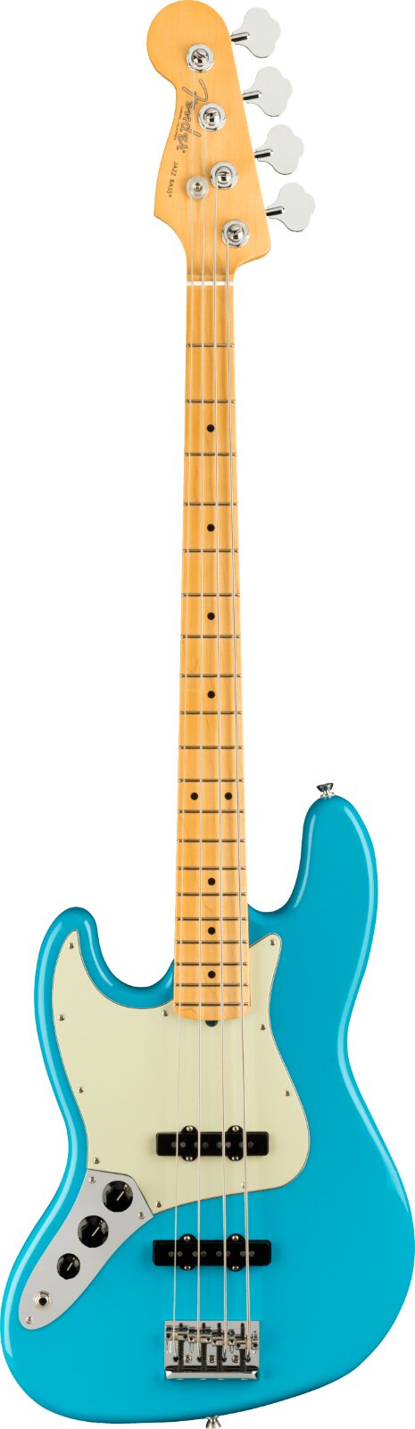 Fender American Professional II Jazz Bass Left-Hand Maple Fingerboard Miami Blue : photo 1