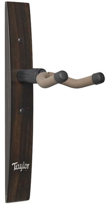 Taylor Guitar Wall Hanger - Ebony Acrylic Taylor Logo Inlay