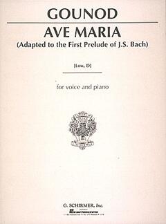 Ave Maria In D Low Voice in D with Piano Charles Gounod : photo 1