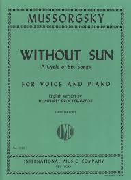 Without Sun For Medium-Low Voice and Piano : photo 1