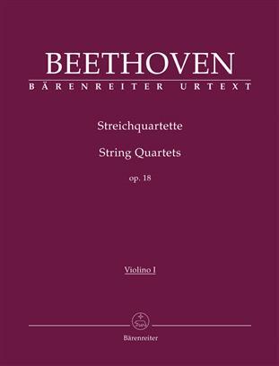 Quatuor à cordes op. 18 Streichquartette opus 18 Ludwig van Beethoven : photo 1