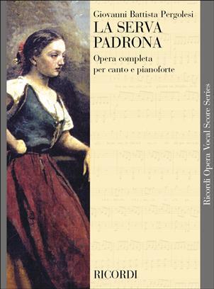 La serva padrona Vocal Score Giovanni Battista Pergolesi réduction chant piano : photo 1