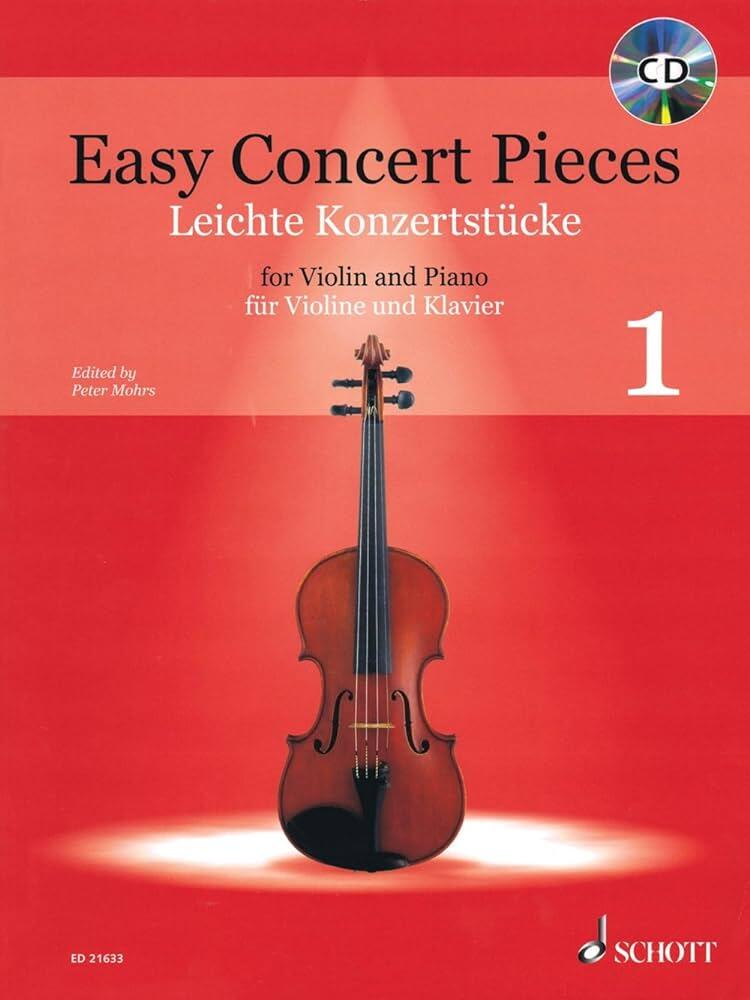 Schott Music Easy Concert Pieces Band 1 Violon et Piano : photo 1