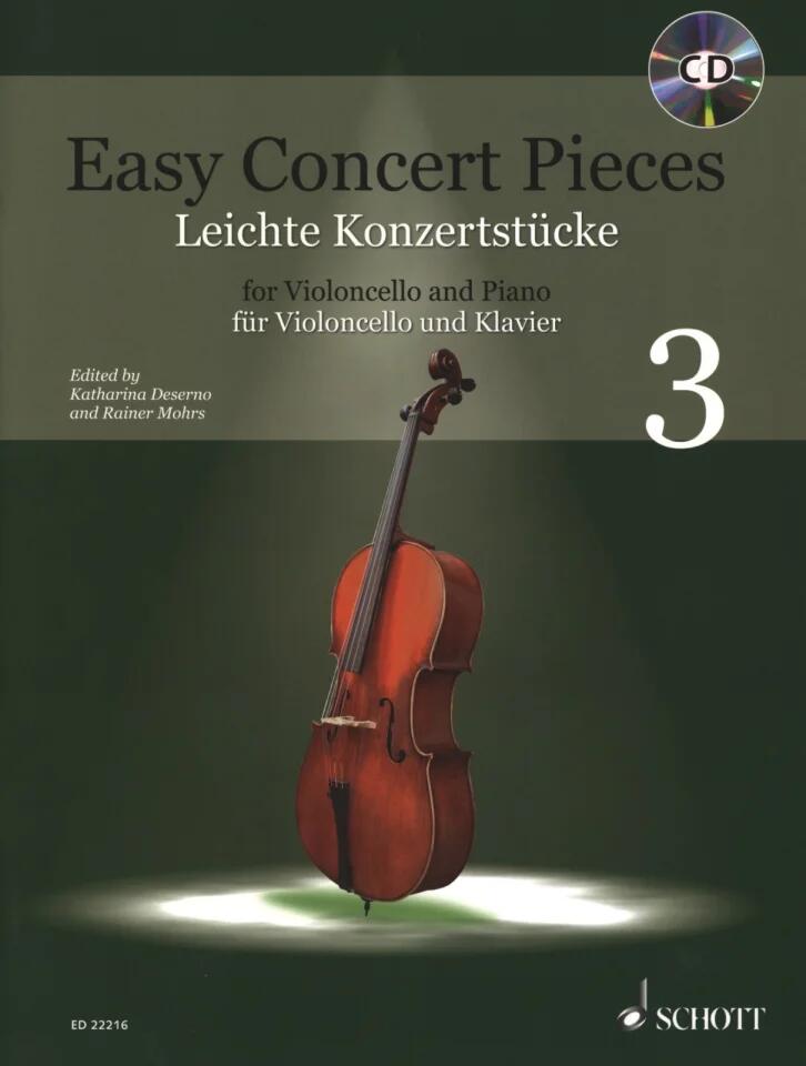 Easy Concert Pieces Band 3 Violoncelle et Piano : photo 1