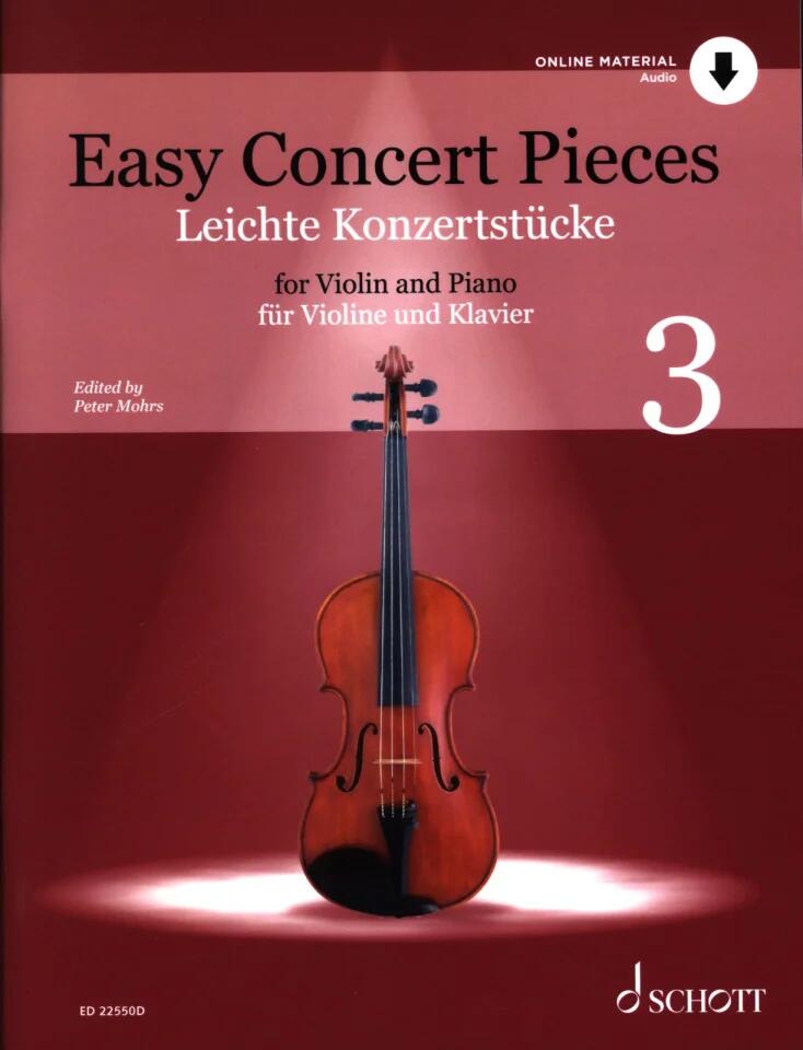 Easy Concert Pieces Band 3 Violon et Piano : photo 1
