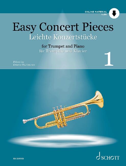 Easy Concert Pieces Band 1 Trompete und Klavier / 22 Pieces from 5 Centuries : photo 1