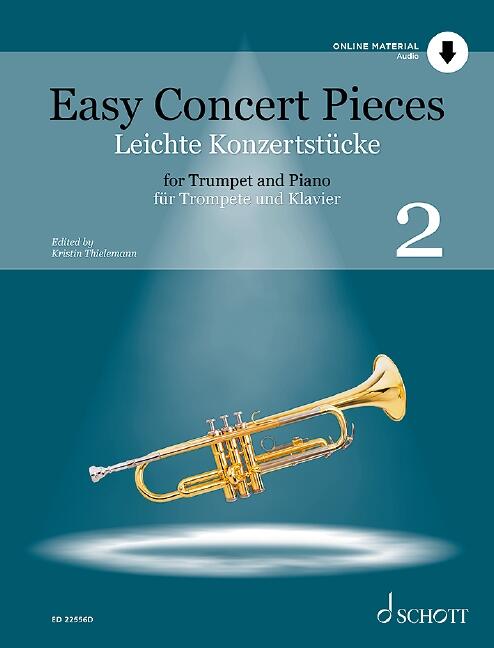 Schott Music Easy Concert Pieces Band 2 Trompete und Klavier / 19 Pieces from 5 Centuries : photo 1