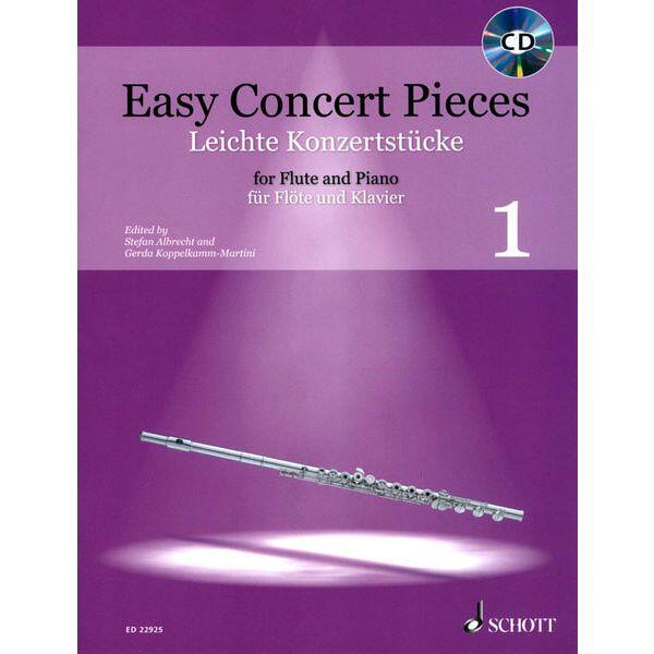 Easy Concert Pieces Band 1 16 Pieces From 5 Centuries Flûte Traversière et Piano : photo 1