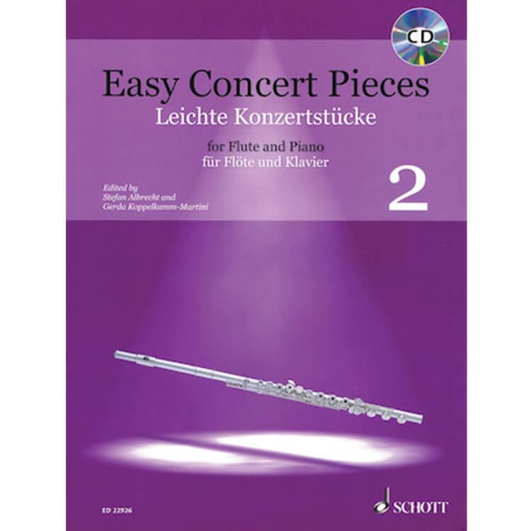 Easy Concert Pieces Band 2 20 Pieces From 4 Centuries Flûte Traversière et Piano : photo 1