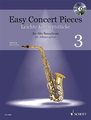 Easy Concert Pieces Band 3 17 Pieces from 6 Centuries Saxophone Alto et Piano : photo 1