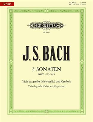3 Sonaten BWV 1027 1028 1029 : photo 1