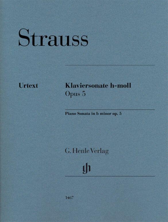 Piano Sonata in b minor op. 5 Richard Strauss HN1467 (HN1467) : photo 1