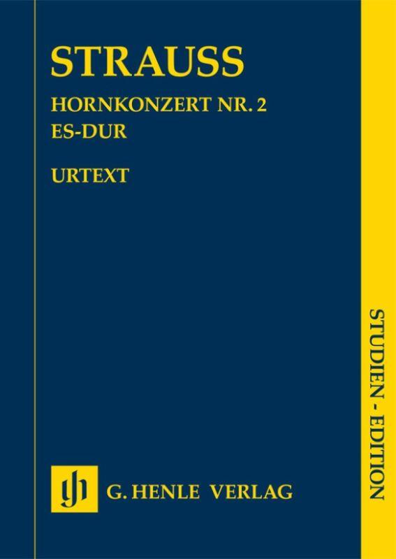Hornkonzert Nr. 2 Es-dur Richard Strauss Conducteur de poche : photo 1