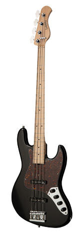Sadowsky MetroLine 21-Fret Vintage J/J Bass Swamp Ash Body 4-String - Solid Black High Polish : photo 1