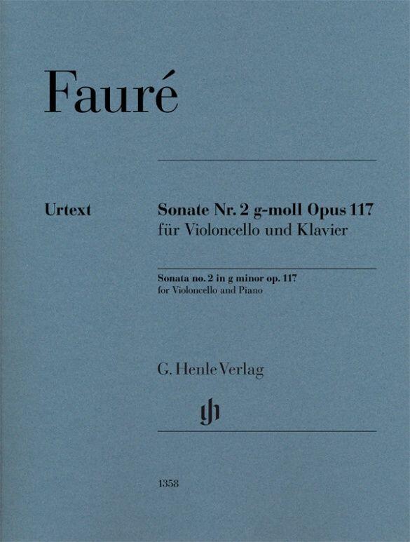 Sonata no. 2 in g minor op. 117 Gabriel Fauré : photo 1