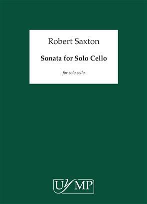 Sonata for Solo Cello on a Theme of William Walton Robert Saxton : photo 1