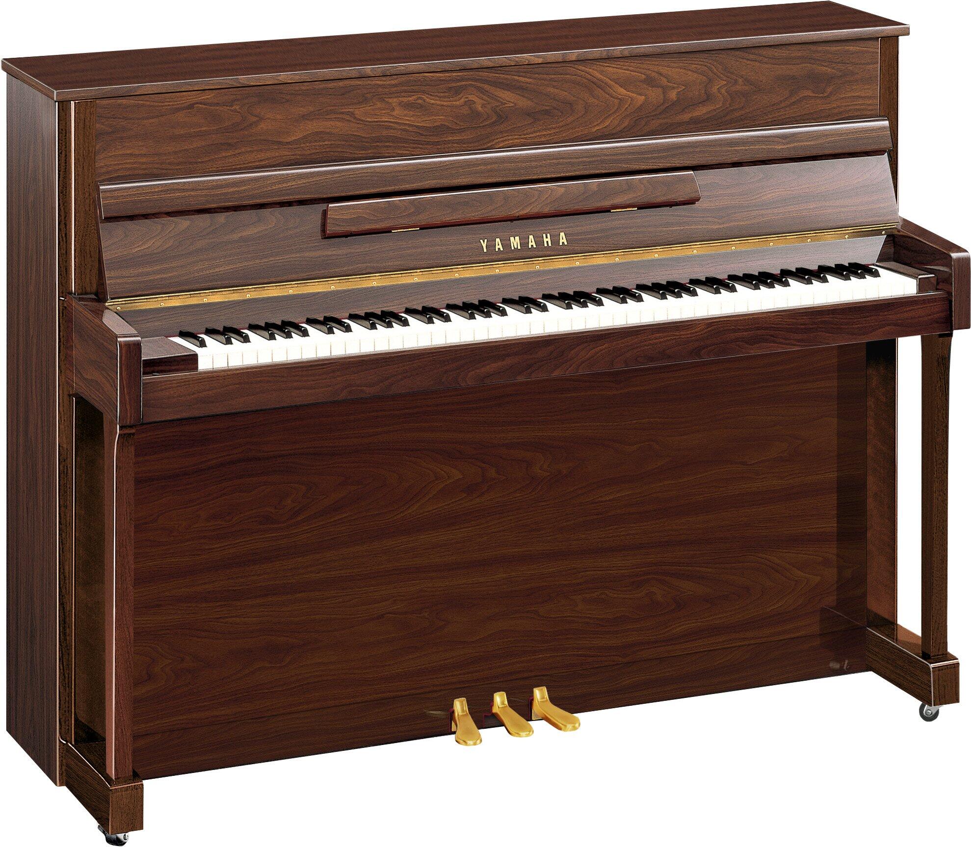 Yamaha Pianos Acoustic B2 PW Noyer poli-brillant 113 cm : photo 1