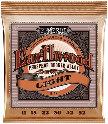 Ernie Ball Earthwood Phosphor Bronze Light 11-52