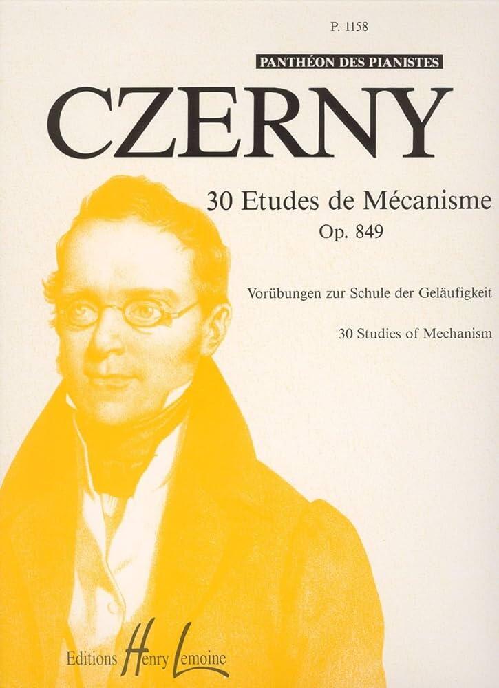 Henry Lemoine Etudes de mécanisme (30) Op.849 Carl Czerny : photo 1
