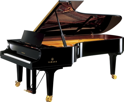 Yamaha Pianos Acoustic CFX Noir poli brillant 275 CM