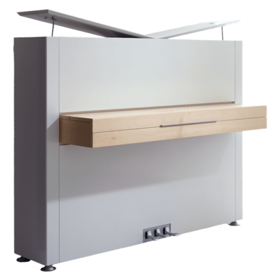 Sauter Pure Basic 122 Peter-Maly-Edition Matt white / Satin maple