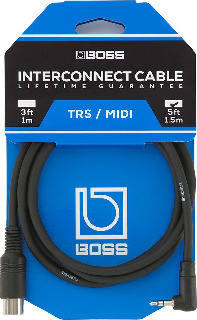 Boss BMIDI-5-35 INTERCONNECT CABLE TRS/MIDI : photo 1