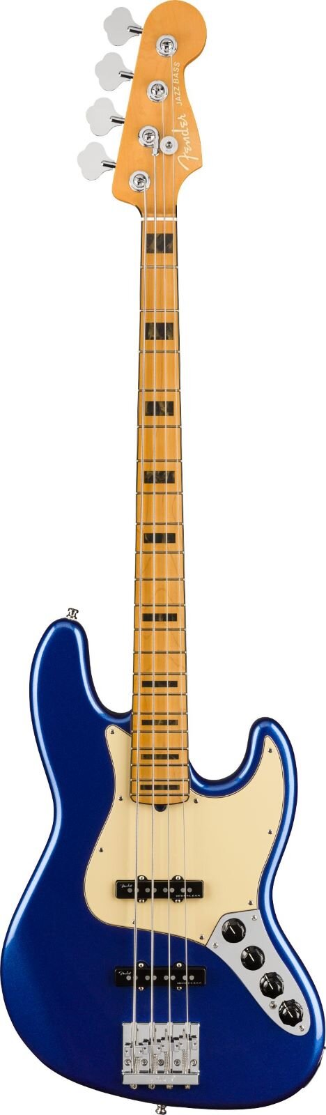 Fender American Ultra Jazz Bass Maple Griffbrett Cobra Blue : photo 1