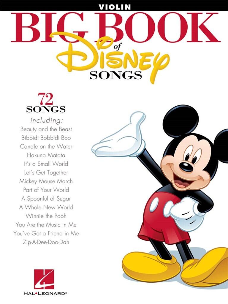 The Big Book of Disney Songs (Violin) : photo 1
