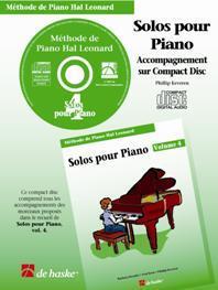 Solos pour Piano volume 4 (CD) Méthode de Piano Hal Leonard - Accompagnement sur Compact Disc : photo 1