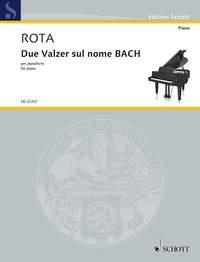 Due Valzer Sul Nome Bach Per Pianoforte : photo 1