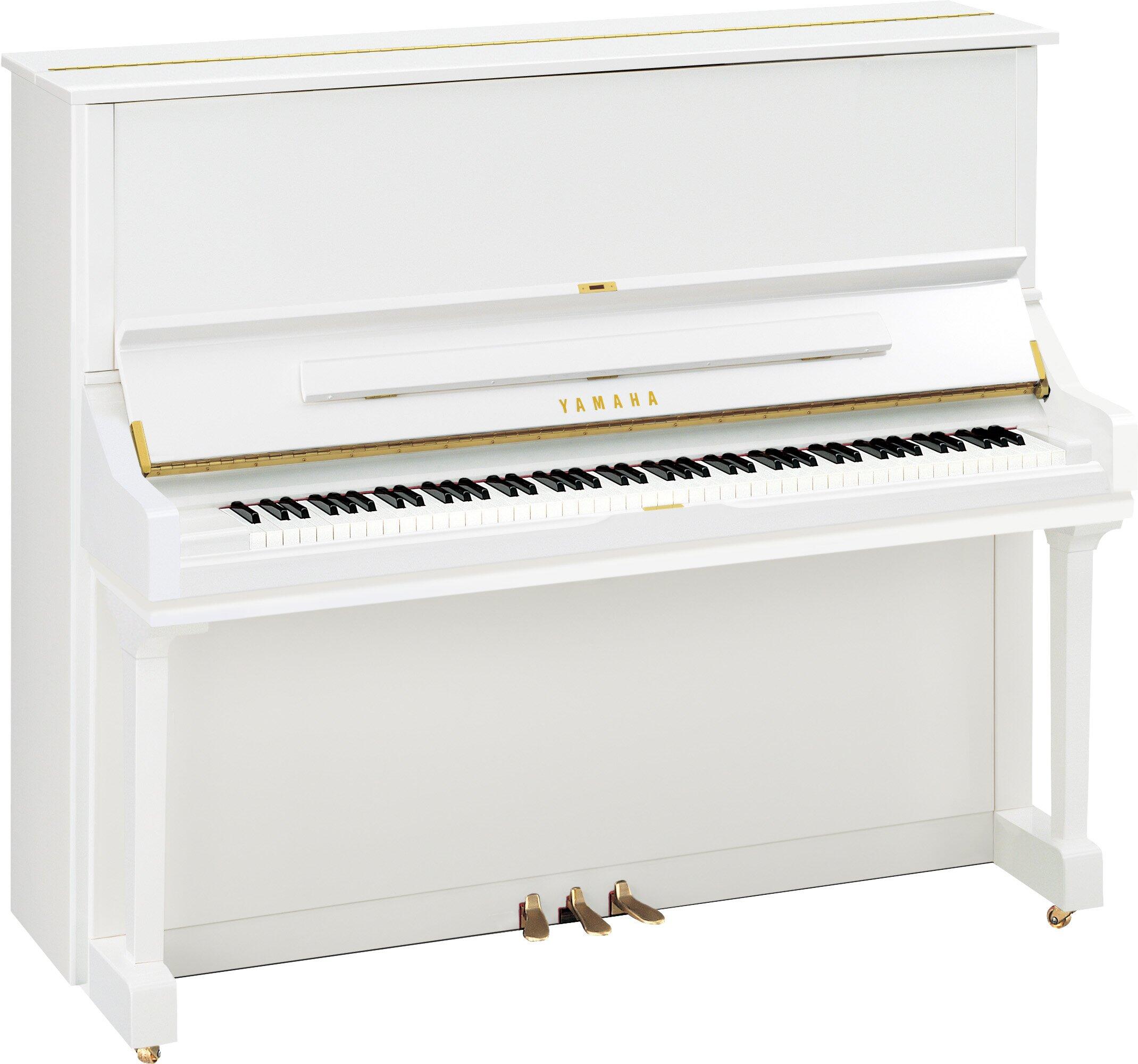 Yamaha Pianos Acoustic U3 PWH, blanc poli-brillant, 131 cm : photo 1