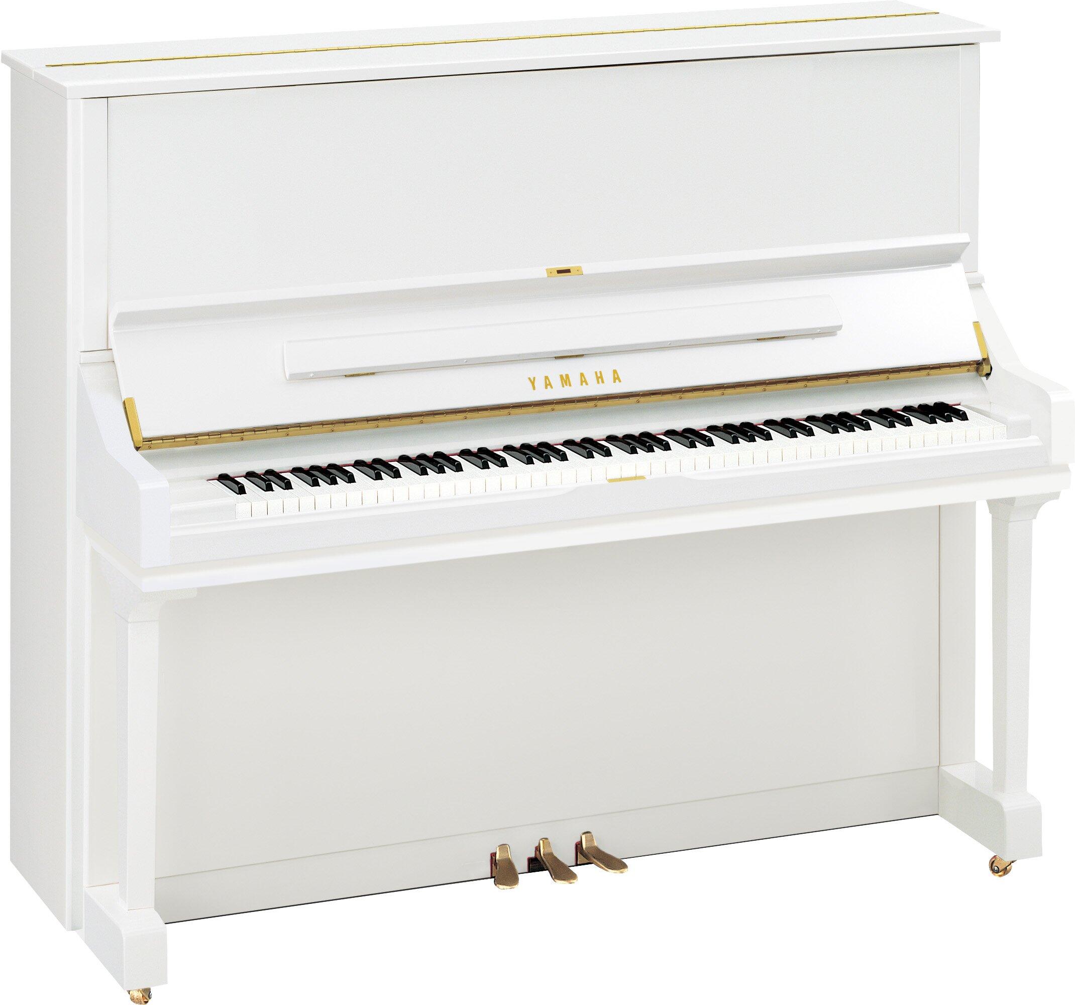 Yamaha Pianos Acoustic U3 PWH Blanc poli-brillant 131 cm