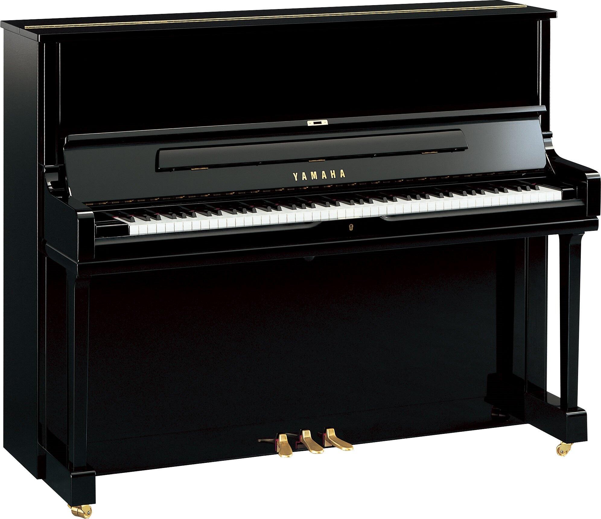 Yamaha Pianos Acoustic YUS1 PE Noir poli-brillant 121 cm : miniature 1