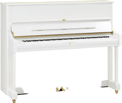 Yamaha Pianos Disklavier DU1 ENSPIRE ST PWH Blanc poli-brillant 121cm