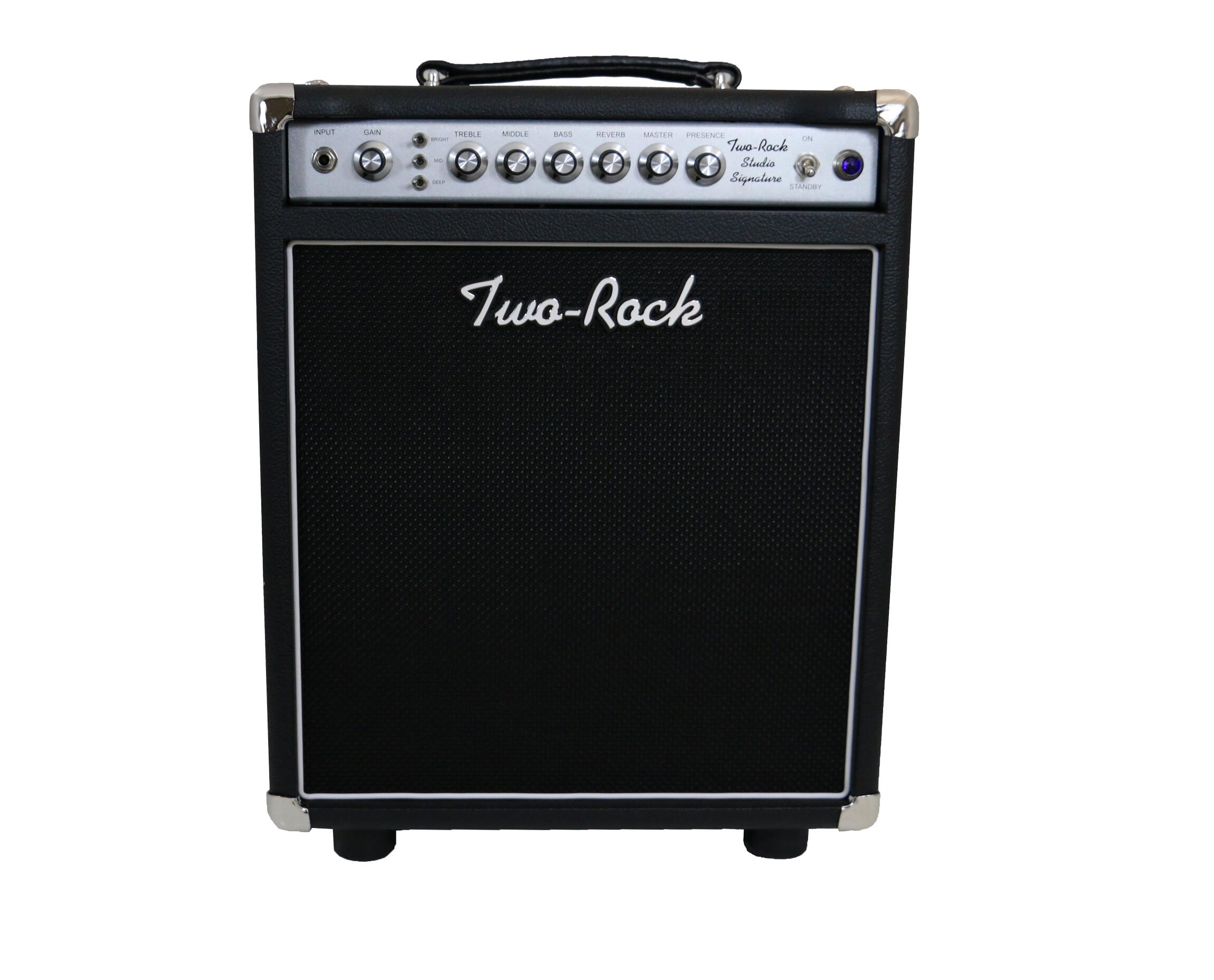 Two-Rock Studio Signature 35 watt Combo Silver Anodize Black Bronco