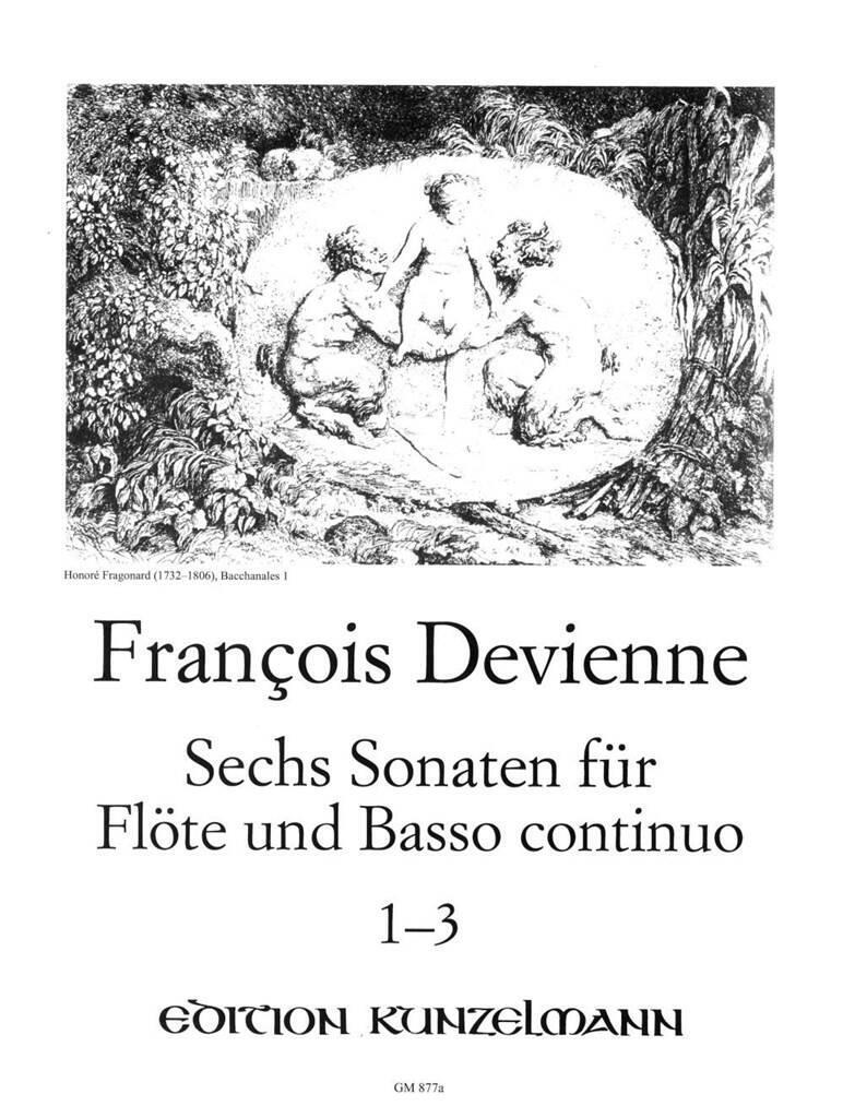 Sonaten für Flöte und Basso continuo 1-3 : photo 1