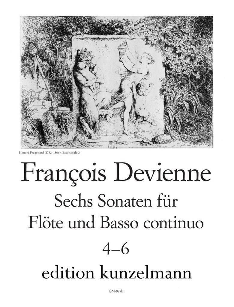 Sonaten für Flöte und Basso continuo 4-6 : photo 1