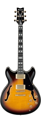 Ibanez John Scofield Signature Standard JSM10 Vintage Yellow Sunburst