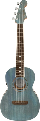 Fender Dani Harrison Ukulele Walnut Fingerboard Turquoise