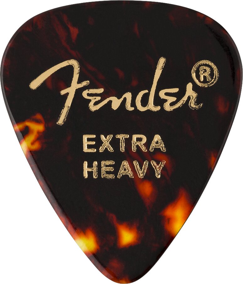 Fender Tortoise Shell 351 Shape Extra Heavy 12 Pack : photo 1