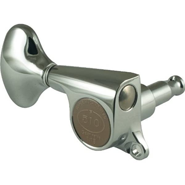 Gotoh  BABY 510 3+3 SMALL BUTTONS (S5) CHROME (PIN) 1:16 : photo 1