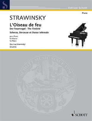 Scherzo Berceuse E Danza Infernale Soulima Stravinsky 1910, rev. 1926 : photo 1