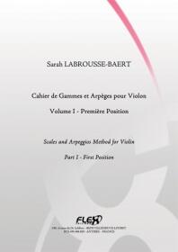 Flex Cahier De Gammes et Arpèges Pour Violon Volume I : photo 1